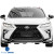 ModeloDrive FRP ARTI Wide Body Kit w Wing > Lexus RX350 2016-2019 - image 25