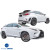 FRP ARTI Wide Body Kit w Wing > Lexus RX350 2016-2019 - image 5