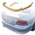 ModeloDrive FRP VR4 Rear Lip Valance 3pc > Mitsubishi Galant 2000-2003 - image 1