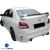 FRP GALX Rear Bumper > Toyota Yaris 2007-2011 > 4dr Sedan - image 8