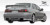 1998-2002 Honda Accord 4DR Duraflex Buddy Body Kit 4 Piece