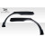 2006-2011 BMW 3 Series E90 4DR HX Wide Body Rear Fender Flares - 2 Piece - image 3