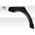 2006-2011 BMW 3 Series E90 4DR HX Wide Body Rear Fender Flares - 2 Piece - image 5