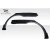 2006-2011 BMW 3 Series E90 4DR HX Wide Body Rear Fender Flares - 2 Piece - image 4