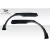 2006-2011 BMW 3 Series E90 4DR HX Wide Body Rear Fender Flares - 2 Piece - image 5