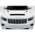 2011-2022 Jeep Grand Cherokee S Concept Hood - 1 Piece - image 11