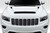 2011-2022 Jeep Grand Cherokee Duraflex S Concept Hood 1 Piece
