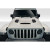 2018-2025 Jeep Wrangler JL Gladiator JT Vortex Look Hood - 1 Piece - image 7