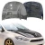 Carbon Fiber KR Vented Hood > Dodge Dart 2013-2016 - image 27