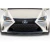 2015-2018 Lexus RC Series RC200T RC350 SBZ Front Lip Under Spoiler - 1 Piece ( F-Sport Model Only ) - image 1