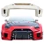 FRP LBPE SE Wide Body Front Bumper w Canards > Nissan GT-R GTR (R35) 2009-2016 - image 1