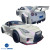 FRP LBPE SE Wide Body Kit w Wing > Nissan GT-R GTR (R35) 2009-2016 - image 8