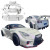 ModeloDrive FRP LBPE SE Wide Body Kit w Wing > Nissan GT-R GTR (R35) 2009-2016 - image 7