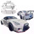 ModeloDrive FRP LBPE SE Wide Body Kit w Wing > Nissan GT-R GTR R35 2009-2016 - image 8