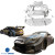ModeloDrive FRP LBPE SE Wide Body Kit w Wing > Nissan GT-R GTR (R35) 2009-2016 - image 5