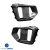 Carbon Fiber RS Fog Light Housings > Ford Focus 2016-2018> 3dr Hatch - image 3