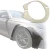 FRP VP Wide Body Flares (front) > BMW 3-Series (F30) 2012-2018 > 4dr Sedan - image 10