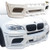 ModeloDrive FRP HAMA Wide Body Front Bumper > BMW X6 E71 2008-2014 - image 16