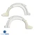 FRP HAMA Wide Body Fender Flares (rear) 6pc > BMW X6 (E71) 2008-2014 - image 4