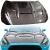 Carbon Fiber 3-Vent Hood > Ford Mustang 2015-2017 - image 1