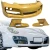 FRP TART Front Bumper 3pc > Porsche Boxster (987) 2005-2008 - image 24