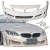 FRP LVL Wide Body Front Bumper 5pc > BMW Z4 (E89) 2009-2016 - image 1