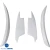 FRP LVL Wide Body Front Bumper 5pc > BMW Z4 (E89) 2009-2016 - image 12