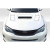 2008-2011 Subaru Impreza 2008-2014 WRX STI Duraflex C-1 Hood - 1 Piece - image 1