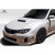 2008-2011 Subaru Impreza 2008-2014 WRX STI Duraflex C-1 Hood - 1 Piece - image 3