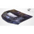 2003-2006 Mitsubishi Lancer Evolution 8 9 Carbon Creations C-1 Hood - 1 Piece - image 6