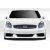2003-2007 Infiniti G Coupe IPL Look Front Bumper - image 1