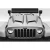 2007-2018 Jeep Wrangler Rage Hood - image 3