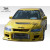 2003-2006 Mitsubishi Lancer Evolution 8 9 Duraflex C-1 Front Bumper - 1 Piece - image 4