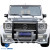 FRP HAMA Front Lip Valances 3pc > Mercedes-Benz G500 (W463) 1999-2018 - image 6