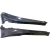 Carbon Fiber TART Turbo Wide Side Skirts > Porsche 911 (997) 2005-2012 - image 1