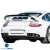 Partial Carbon Fiber GT2 RS Style NARROW Rear Bumper > Porsche 911 (997) 2010-2012 - image 2
