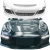 FRP GT3-Z Front Bumper > Porsche Boxster (987) 2009-2012 - image 4