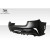 2015-2021 Subaru WRX STI Duraflex VRS Rear Bumper - 1 Piece - image 4