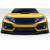 2017-2021 Honda Civic TypeR EVS Front Lip Under Spoiler - 1 Piece - image 1