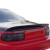 Chevrolet Caprice 1991-1996 / Chevrolet Impala 1991-1996 Performance Spec Style 1 Piece Polyurethane Rear Wing Spoiler - image 2