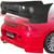 KBD Urethane Blits Style 1pc Rear Bumper > Eagle Talon 1997-1999