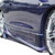 KBD Urethane Bomb Style 2pc Side Skirts > Eagle Talon 1995-1999