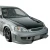 Honda Civic ALL 1999-2000 BW Spec Style 1 Piece Polyurethane Front Bumper - image 3