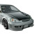 Honda Civic ALL 1999-2000 BW Spec Style 1 Piece Polyurethane Front Bumper - image 1