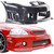 KBD Urethane Fields Style 1pc Front Bumper > Honda Civic 1996-2000 - image 12