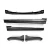 Honda S2000 2000-2003 SW-B Spec 5 Piece Polyurethane Full Body Kit - image 2