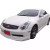 Infiniti G35 2DR Coupe 2003-2007 ING Style 2 Piece Polyurethane Side Skirts - image 3
