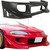 KBD Urethane Blits Style 1pc Front Bumper > Mitsubishi Eclipse 1997-1999