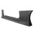 Mitsubishi Eclipse 2000-2005 Blits Style 2 Piece Polyurethane Side Skirts - image 3