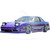 KBD Urethane BSport2 Style 1pc Front Bumper > Nissan 240SX 1989-1994